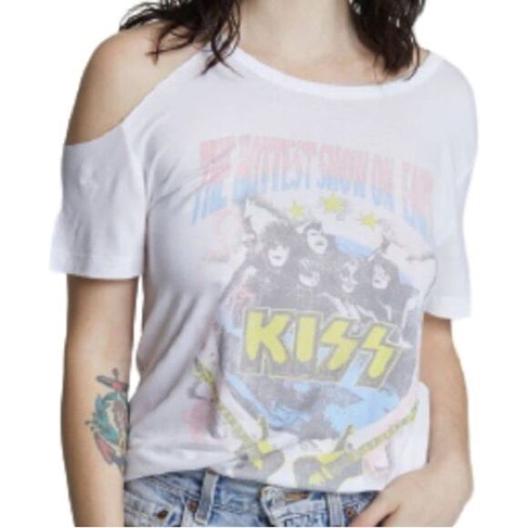 KISS - Recycled Karma - The Hottest Show on Earth Concert Tee/T-shirt - NIB - Picture 2 of 5